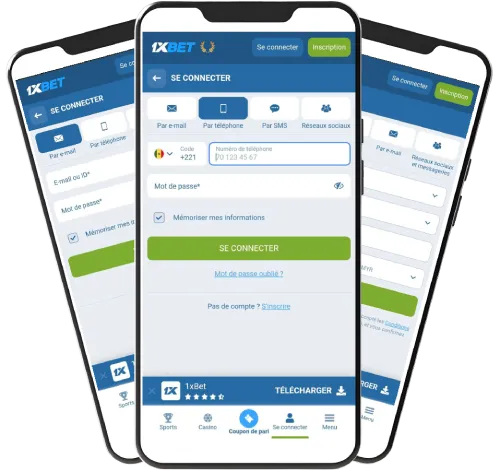Se connecter à 1xBet au Sénégal 